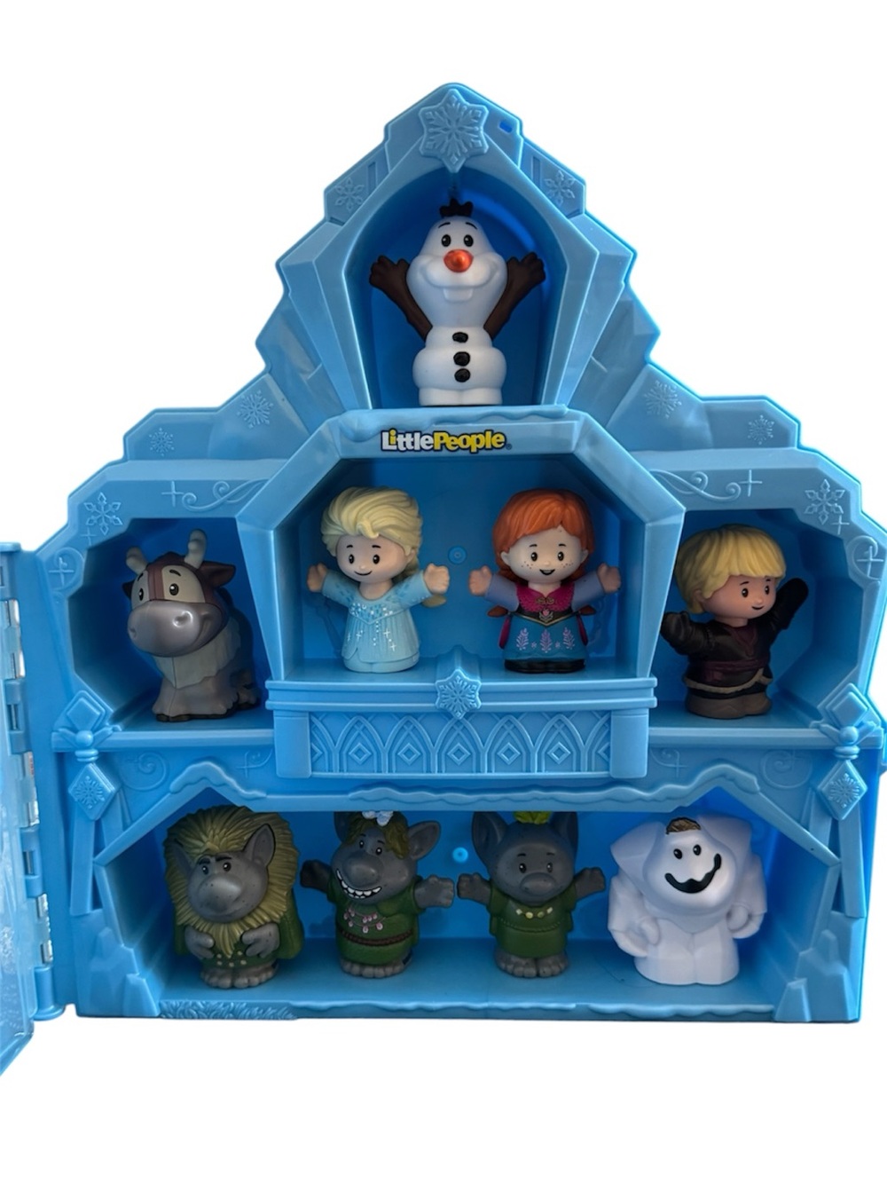 Fisher-Price Little People Disney Frozen Carry Along Castle Case Playset 2023